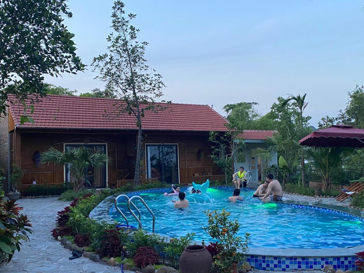 D&D Riverside Homestay Xuan Son ภายนอก รูปภาพ