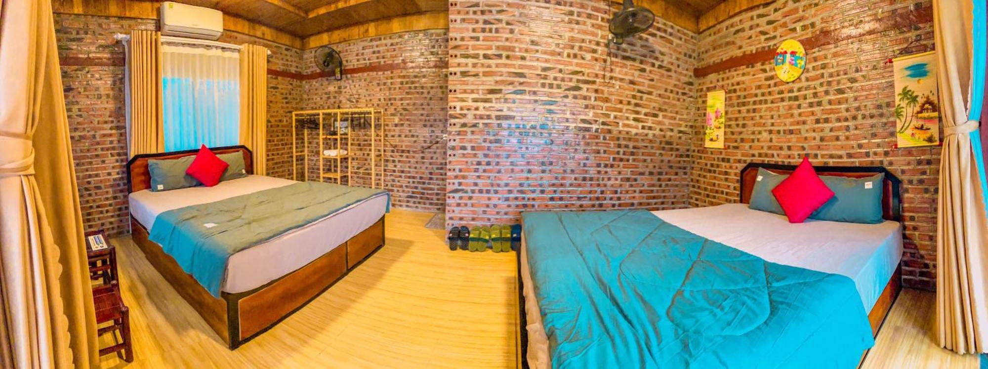 D&D Riverside Homestay Xuan Son ภายนอก รูปภาพ